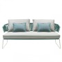 Диван плетеный с подушками Lisa Sofa Filo 005/2884ZLN57XH