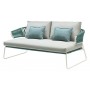 Диван плетеный с подушками Lisa Sofa Filo 005/2884ZLN57XH