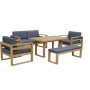 Диван деревянный с подушками Booka TAG/booka/sofa2seater