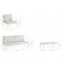 Комплект лаунж мебели Sirius 0664120