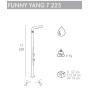 Душ уличный Funny Yang T 225 AMA/T225/7016