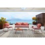 Диван плетеный с подушками Lisa Sofa Club 005/2885ZEP73XT