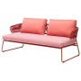 Диван плетеный с подушками Lisa Sofa Club 005/2885ZEP73XT