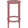 Табурет пластиковый полубарный Tom Bar 65 234/287-1012