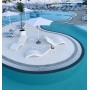 Шезлонг-лежак плетеный Santorini TAG/TR2292/W (дубликат)
