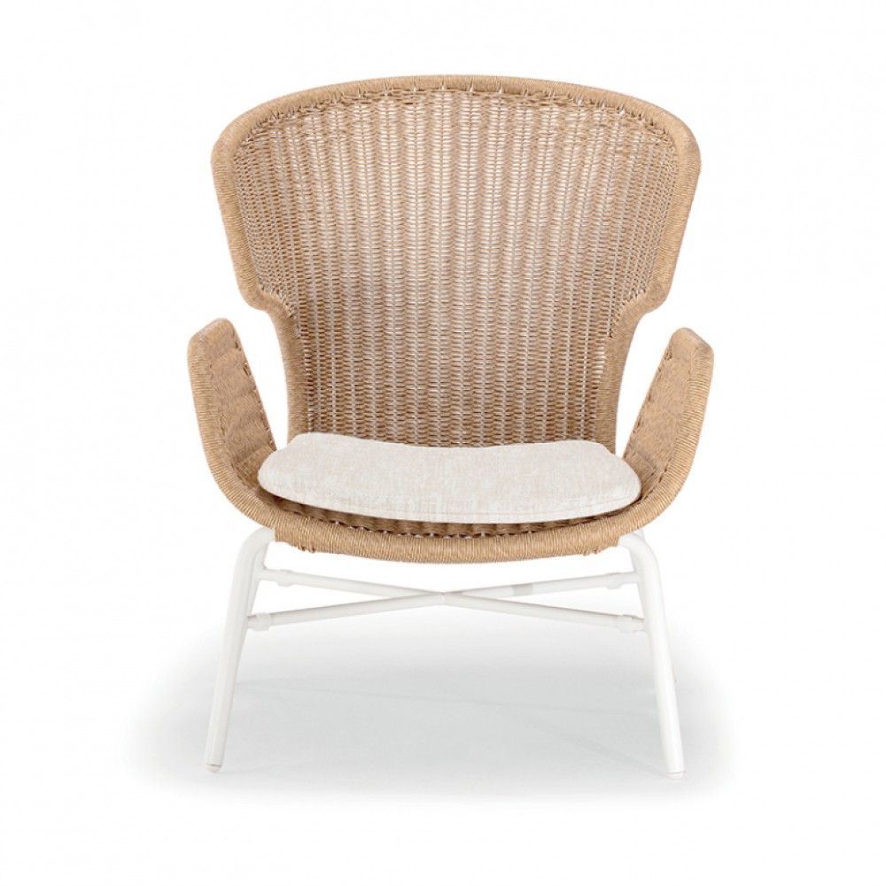 Кресло лаунж плетеное с подушкой Ocean 150/OCEANLOUNGE Кресло лаунж плетеное с подушкой Ocean 150/OCEANLOUNGE