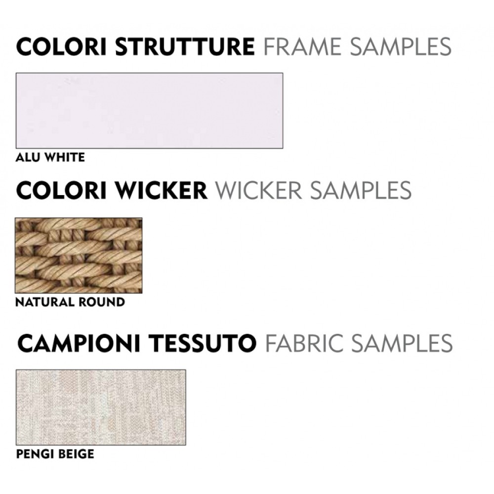 Кресло лаунж плетеное с подушкой Ocean 150/OCEANLOUNGE Кресло лаунж плетеное с подушкой Ocean 150/OCEANLOUNGE