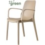 Кресло пластиковое Ginevra Go Green 005/237815