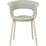 Кресло с обивкой Natural Miss B Pop 005/2802FNT628