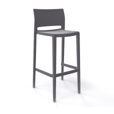 Стул пластиковый барный Bakhita 76 GAB/372.21/76A