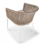 Кресло плетеное мягкое Cuba 150/CUBA/WH