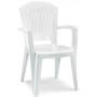 Комплект пластиковой мебели President 1800 Super Elegant Monobloc 005/957+1900/WH