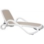 Шезлонг-лежак пластиковый Alfa 003/4041600124