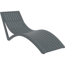 Шезлонг-лежак пластиковый Slim 234/087-5680