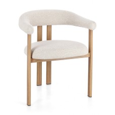 Кресло металлическое с обивкой Giuditta 0733611