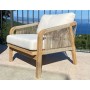 Кресло деревянное с подушками Rimini KD TAG/HUC25687KD/RIM/SINGLE/NO