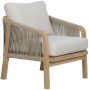 Кресло деревянное с подушками Rimini KD TAG/HUC25687KD/RIM/SINGLE/NO