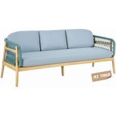 Диван деревянный трехместный Cambria TAG/HUC41179