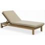 Шезлонг-лежак деревянный с матрасом Southbank TAG/HUC26226/T+CUS