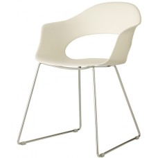 Кресло пластиковое Lady B sledge frame 005/2697CR11