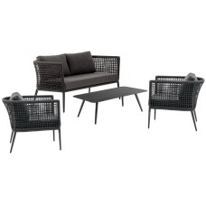 Комплект плетеной мебели Cuba 150/SET_CUBA/2/BDGREY Комплект плетеной мебели Cuba 150/SET_CUBA/2/BDGREY