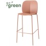 Стул пластиковый полубарный Mentha Go Green 005/2714VH17