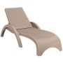 Шезлонг пластиковый GS 1009 (Fiji) 234/GS1009/TAUPE