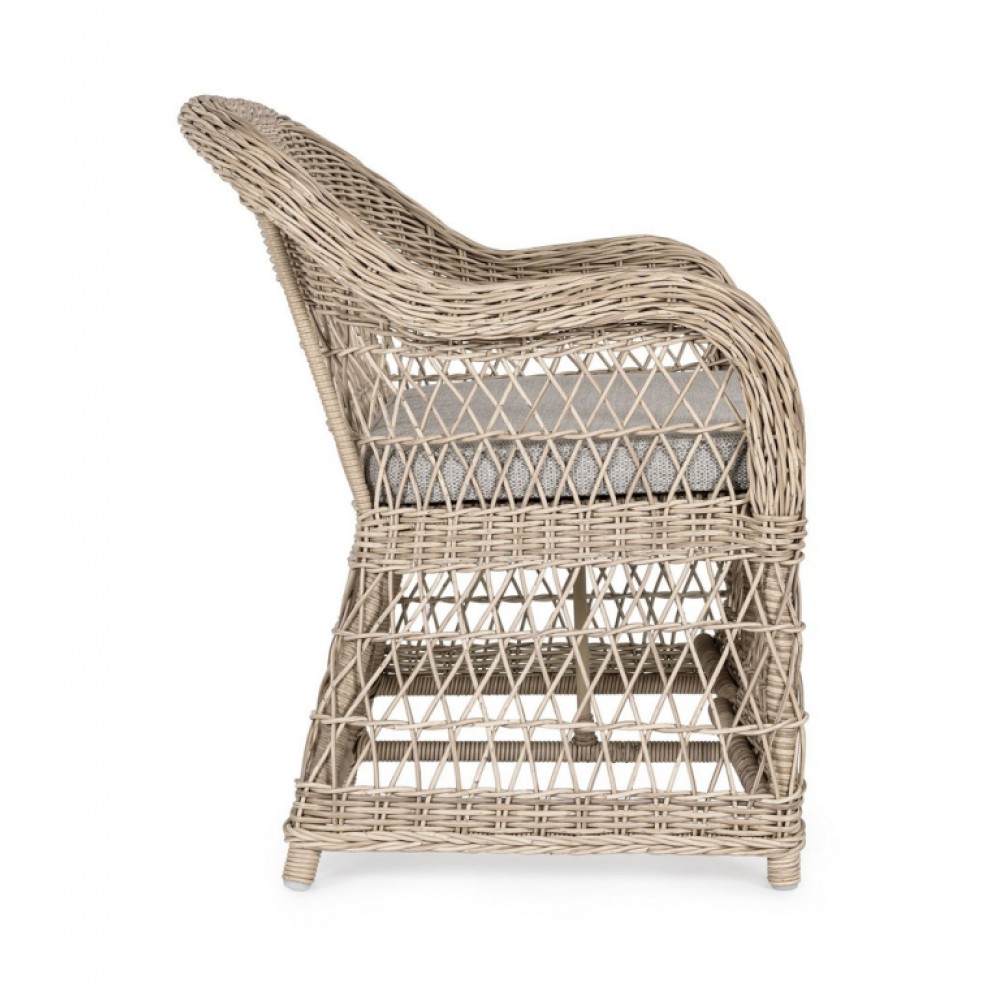 Диван плетеный с подушками Jupiter 0660340 Диван плетеный с подушками Jupiter 0660340