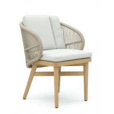 Кресло обеденное деревянное с подушками Mali TAG/HUC39801