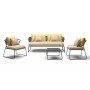 Диван плетеный с подушками Lisa Sofa Filo 005/2884ZAN81XG