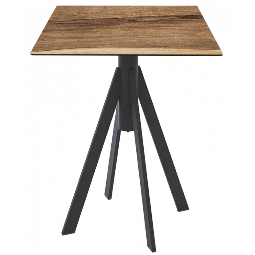 Стол обеденный Fuoz HPL GEN/FL101/R9005-HPL6969/4525/FT01 Стол обеденный Fuoz HPL GEN/FL101/R9005-HPL6969/4525/FT01