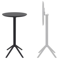 Стол пластиковый барный складной Sky Folding Bar Table 60 234/122-0121