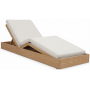 Шезлонг-лежак деревянный с матрасом Pangea TAG/HUC26180-1+CUS