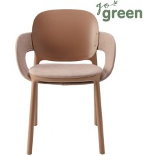 Кресло пластиковое с обивкой Hug 005/238417A6D3