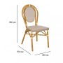 Стул под бамбук French Bistro TAG/AS1101BT