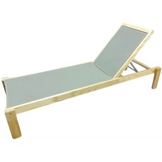 Шезлонг-лежак текстиленовый Sunbed Ash 199/SUNBED/ASH
