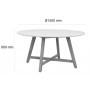 Стол обеденный Mali Ø150 TAG/HUC28356-1/SINGLE