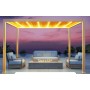 Пергола моторизованная 3х3 м Pergola 120 Series TAG/SMP-CMP120-LED-3030