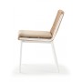 Стул плетеный с подушкой Como 150/COMOCHAIR/WH