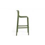 Стул пластиковый барный Doga Stool 003/4034816000