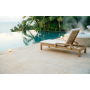 Шезлонг деревянный с матрасом Rimini TAG/HUC26179