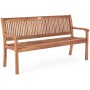 Скамейка деревянная трехместная Noemi Bench 0805996