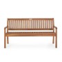 Скамейка деревянная трехместная Noemi Bench 0805996