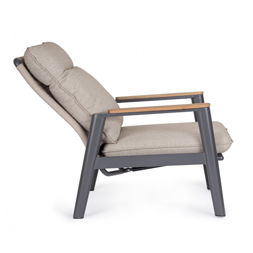 Кресло плетеное с подушками Miguel 0663657 Кресло плетеное с подушками Miguel 0663657