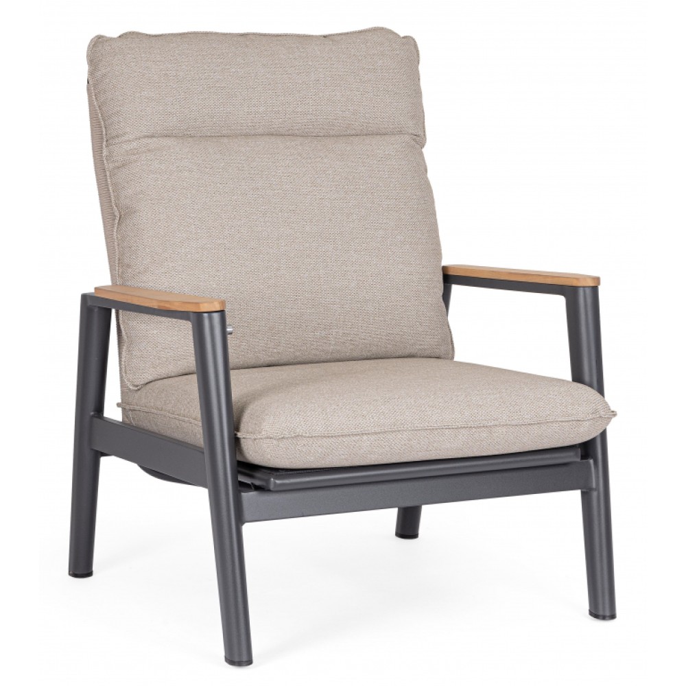 Кресло плетеное с подушками Miguel 0663657 Кресло плетеное с подушками Miguel 0663657