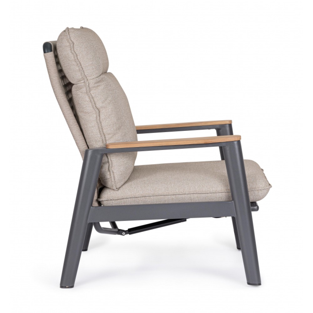 Кресло плетеное с подушками Miguel 0663657 Кресло плетеное с подушками Miguel 0663657