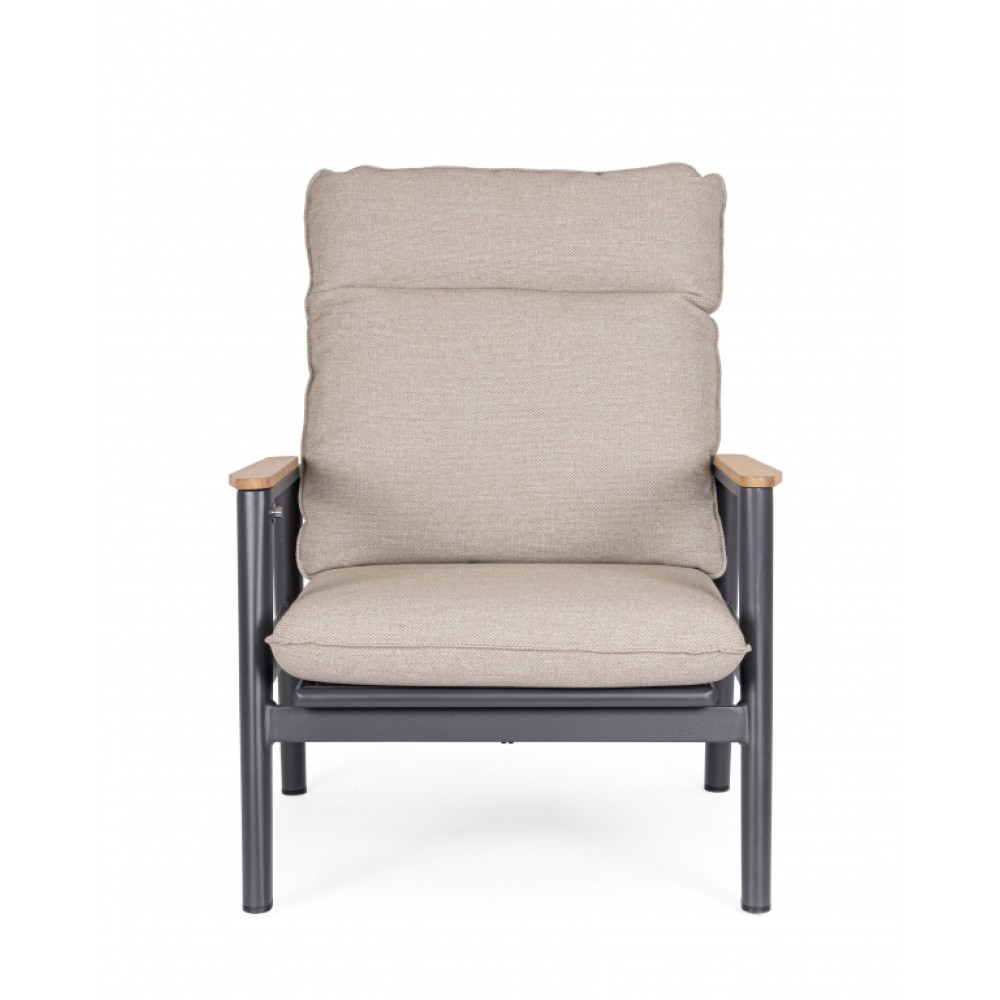 Кресло плетеное с подушками Miguel 0663657 Кресло плетеное с подушками Miguel 0663657