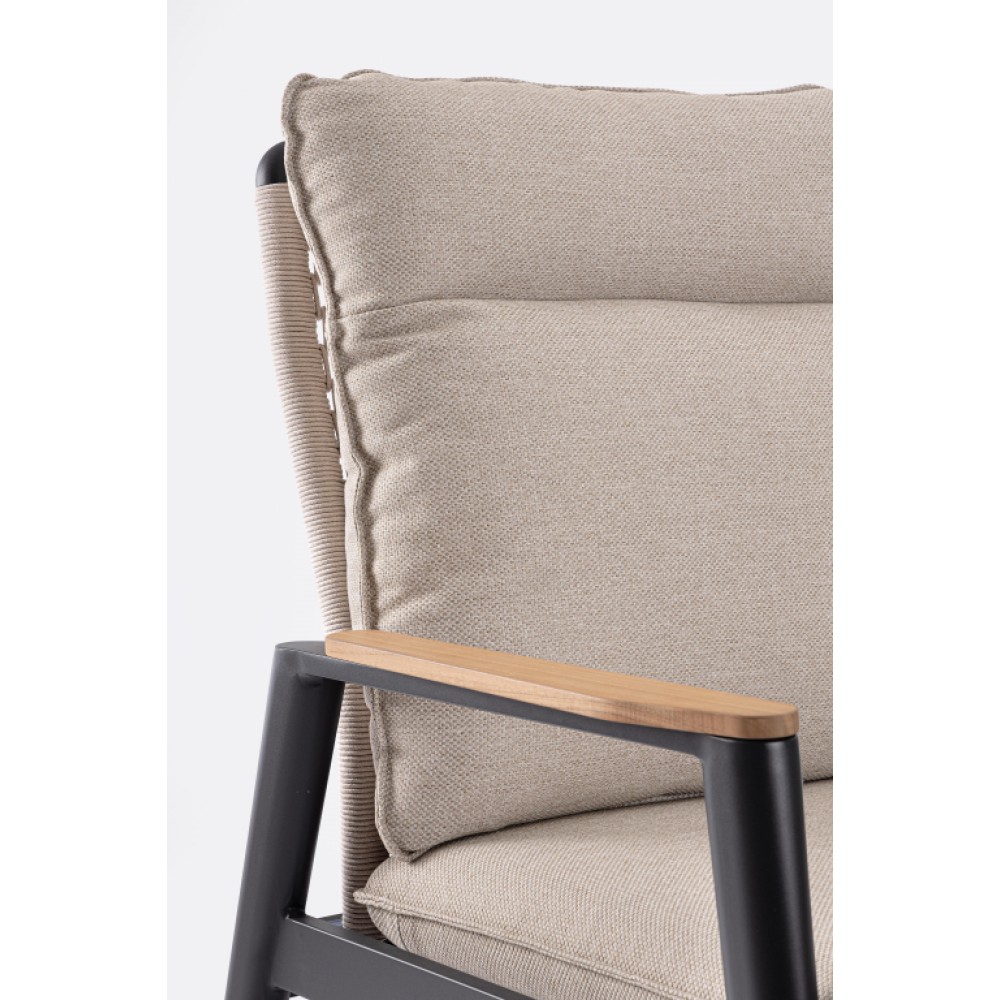 Кресло плетеное с подушками Miguel 0663657 Кресло плетеное с подушками Miguel 0663657