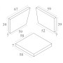 Угловая подушка Monaco Corner Cushion 234/903-5086