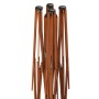 Зонт профессиональный четырехкупольный 6х6 м Galaxia Quattro Timber 091/C6060QULA1N